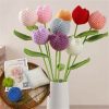 Hoa len handmade tulip nhiều màu – Bó hoa len móc tay trang trí decor, quà tặng bền đẹp